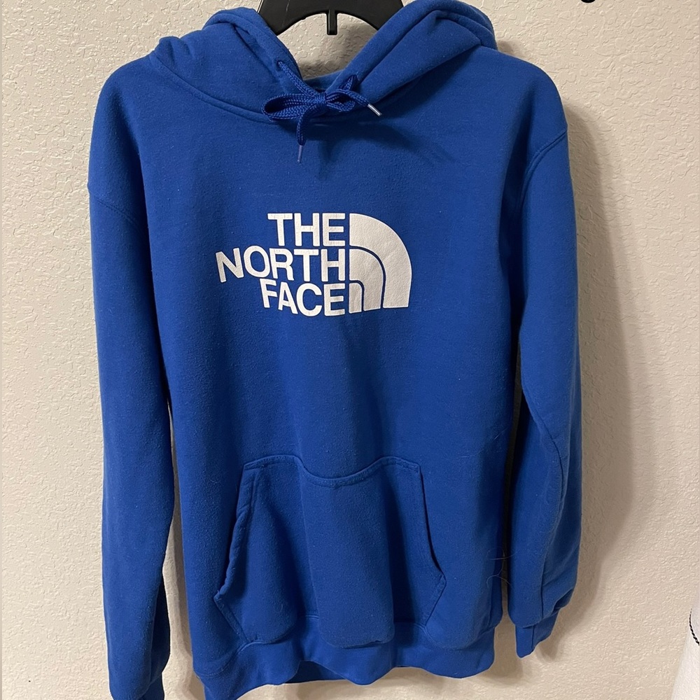 Blue North Face Hoodie